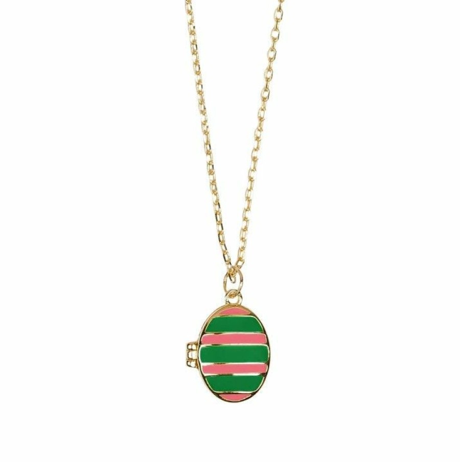 Kerst Tip A New Day Amsterdam | Enamel Medallion Ketting