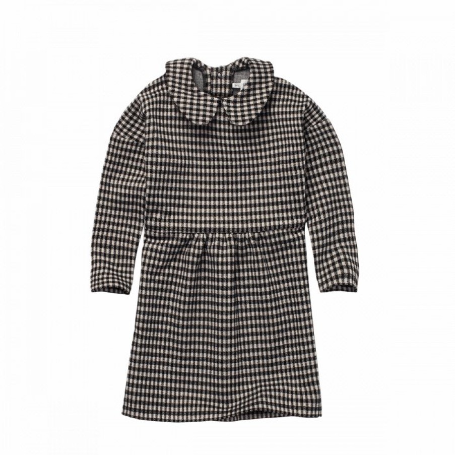 Clothing Sproet & Sprout | Sproet & Sprout - Dress Collar Block Check