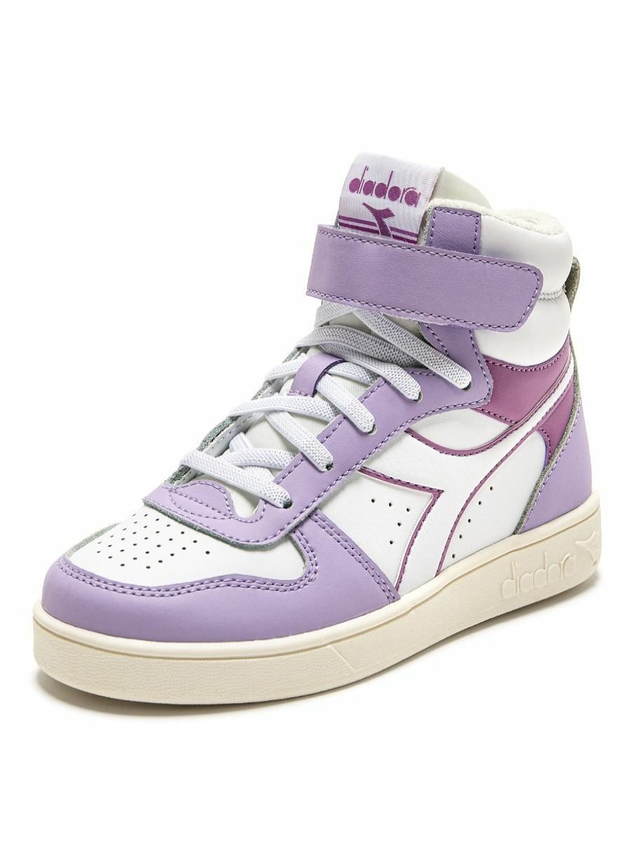 Kinderschoenen Diadora Diadora | Diadora Magic Basket Mid Ps Lila