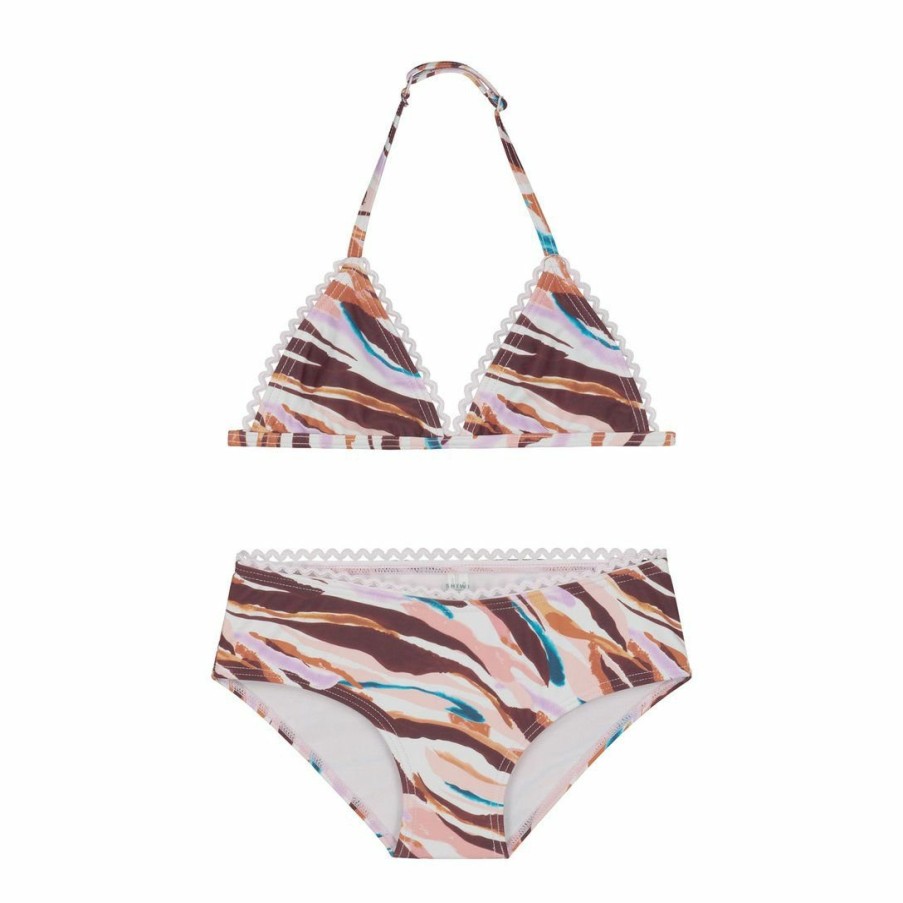 Clothing Shiwi | Painted Zebra Triangle Bikini