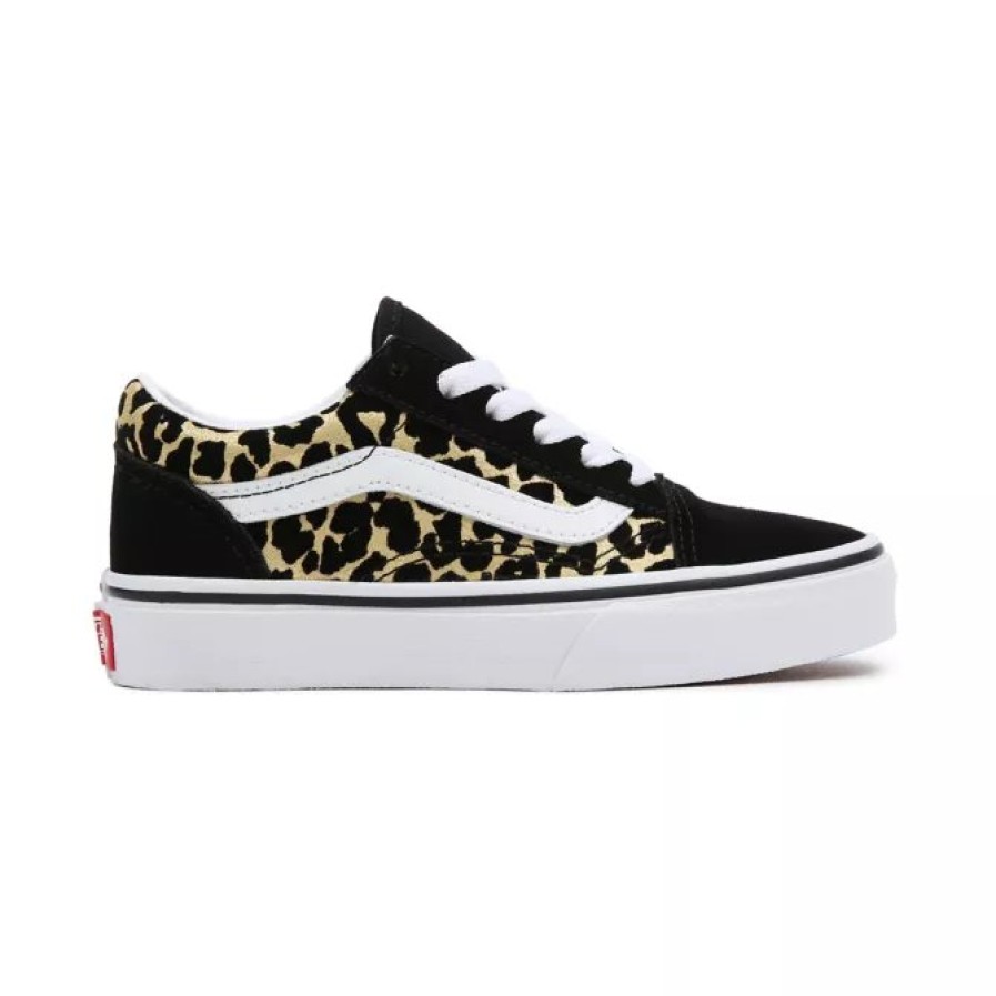 Kinderschoenen Vans Vans | Vans Old Skool Flocked Leopard