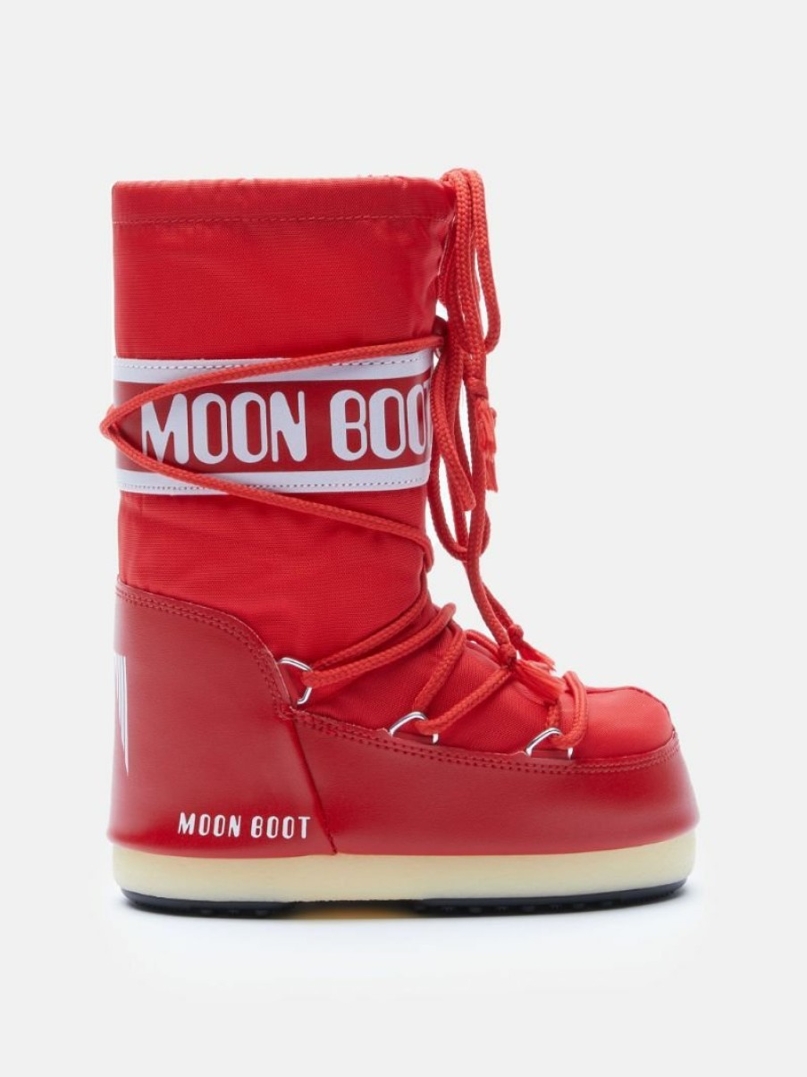 Kerst Tip Moon Boot | Moon Boot Rood Kids