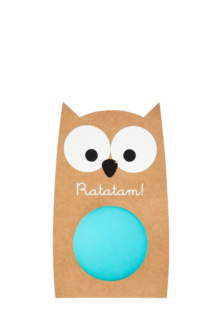 Clothing Ratatam | Ratatam Stuiterbal Glow In The Dark - Blauw