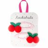 Clothing Rockahula | Sweet Cherry Pom Pom Clips