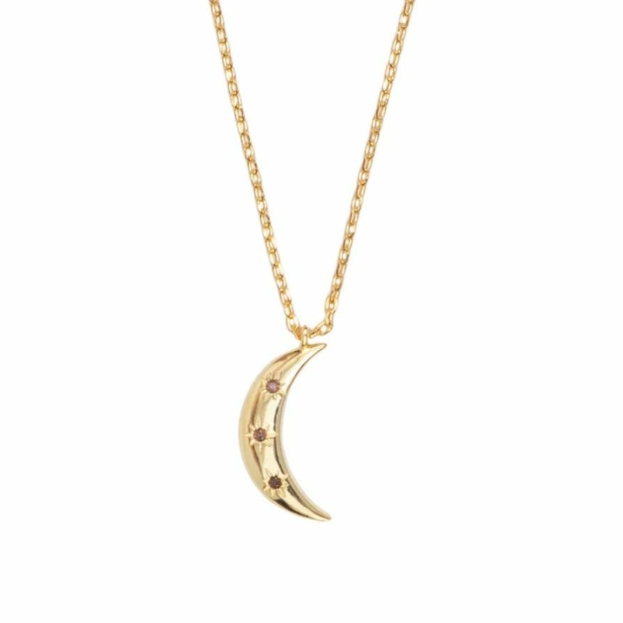 Mama A New Day Amsterdam | Thin Moon Zirconia Ketting