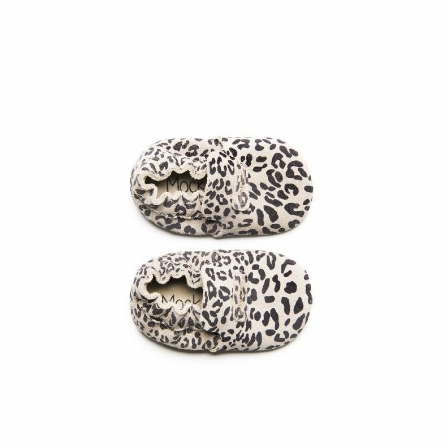 Kinderschoenen Little Legends Mavies | Mockies First Steps Leopard Grey