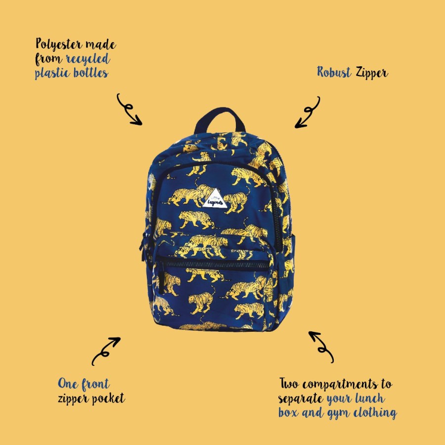 Bags Little Legends | Little Legends Backpack Tiger