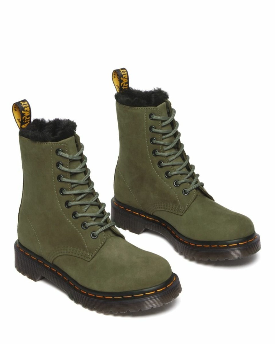 Kinderschoenen Dr. Martens Dr. Martens | Dr Martens 1460 Serena Olive