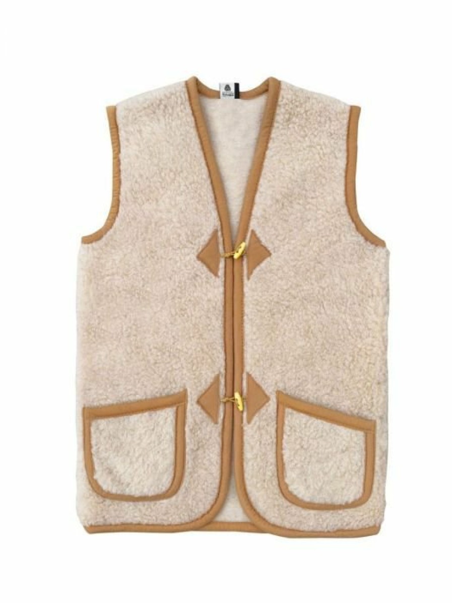 Clothing Alwero | Alwero Bodywarmer Alpen Adult Beige