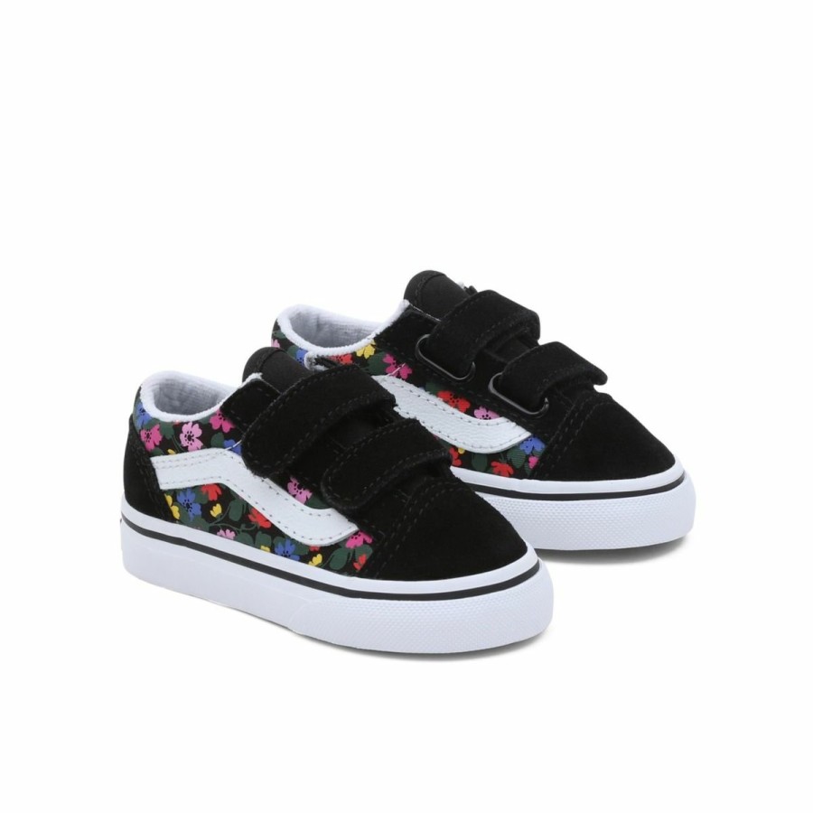 Kinderschoenen Vans Vans | Vans Old Skool Floral Black/White