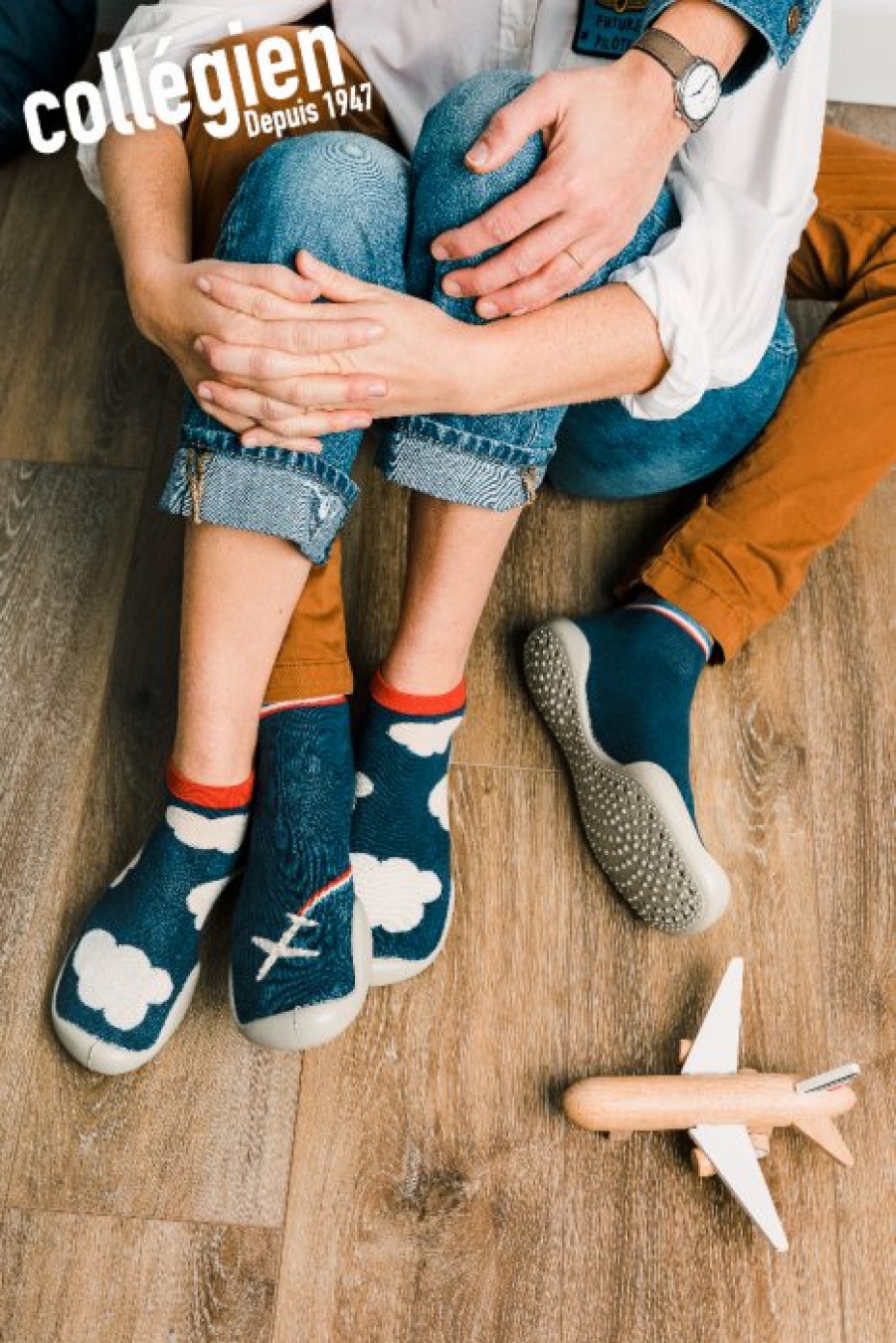 Kinderschoenen Collégien Collegien | Collegien Sloffen Wolken