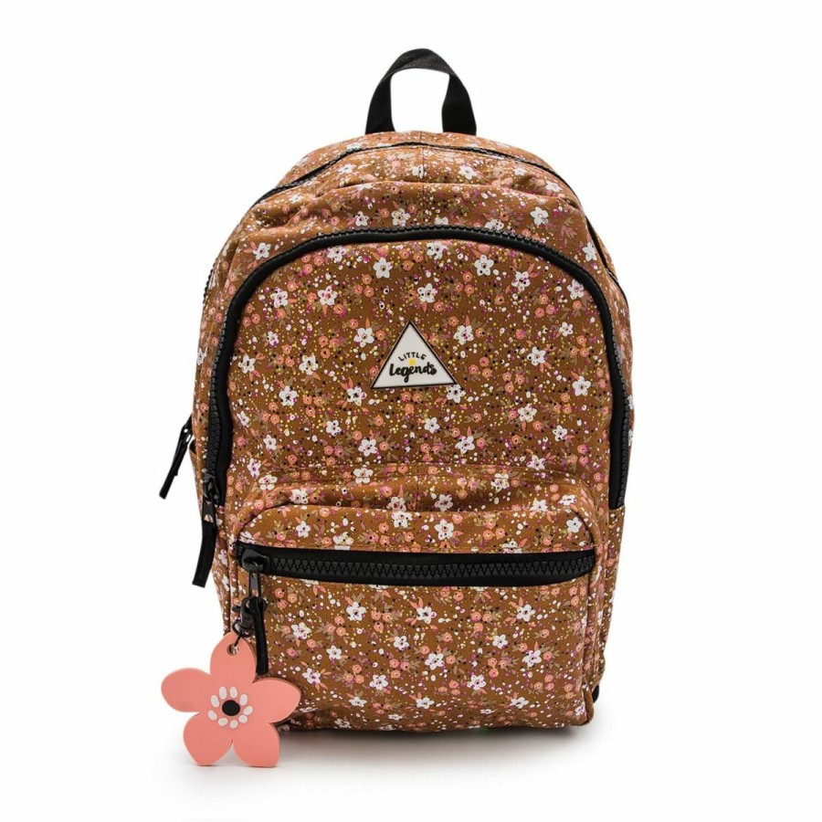 Bags Little Legends | Little Legends Backpack Vintage Flower