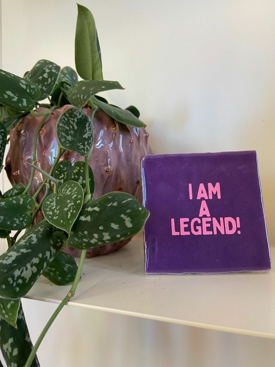 Kerst Tip Bludd | Atelier Bludd Tegel I Am A Legend!