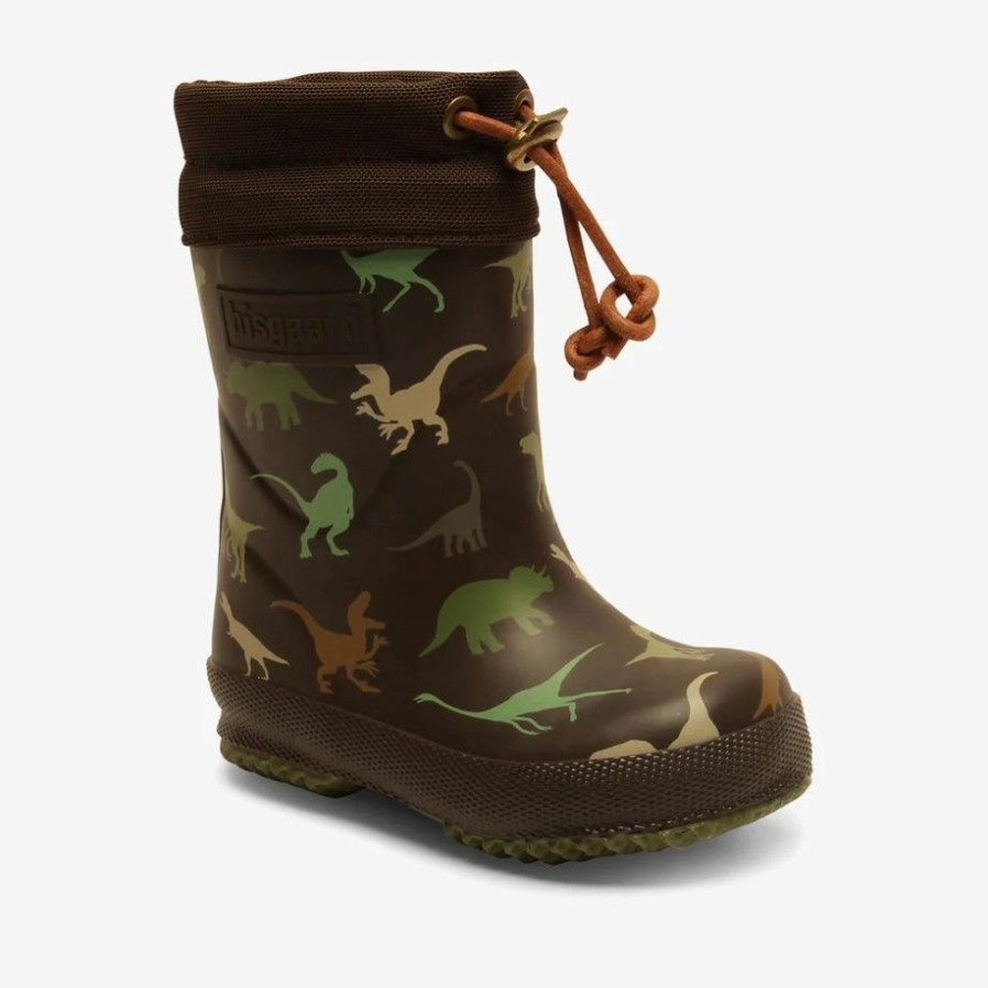 Kinderschoenen Bisgaard Bisgaard | Bisgaard Thermoboots Brown Dino