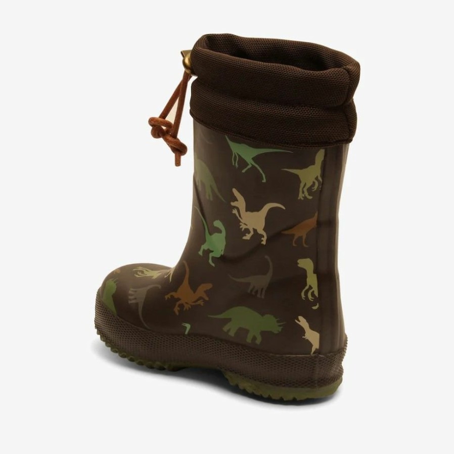 Kinderschoenen Bisgaard Bisgaard | Bisgaard Thermoboots Brown Dino