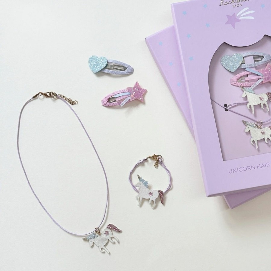 Kerst Tip Rockahula | Unicorn Haar & Sieraden Set