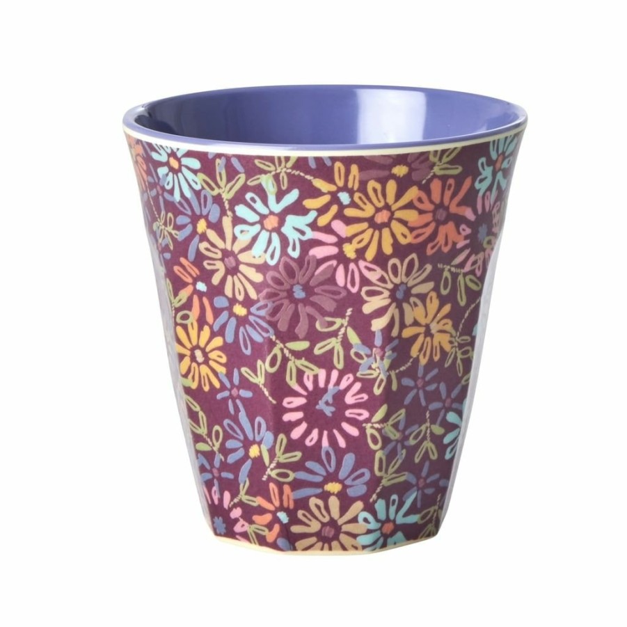 Clothing Rice | Middelgrote Melamine Beker Wild Flower Print