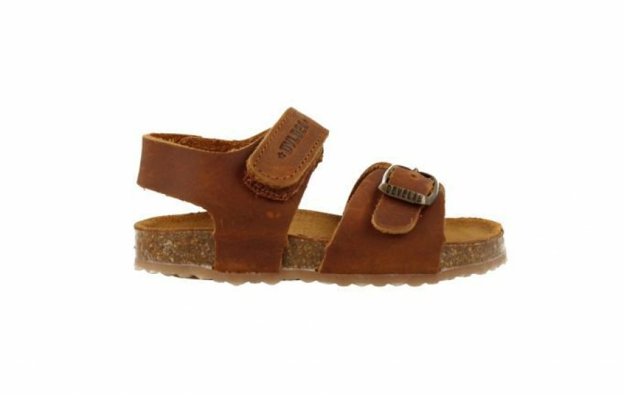 Kinderschoenen Develab Develab | Develab Sandalen Cognac