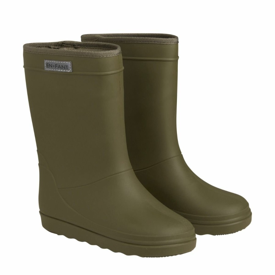 Kinderschoenen Enfant Enfant Thermoboot | Enfant Regenlaarsjes Ivy Green