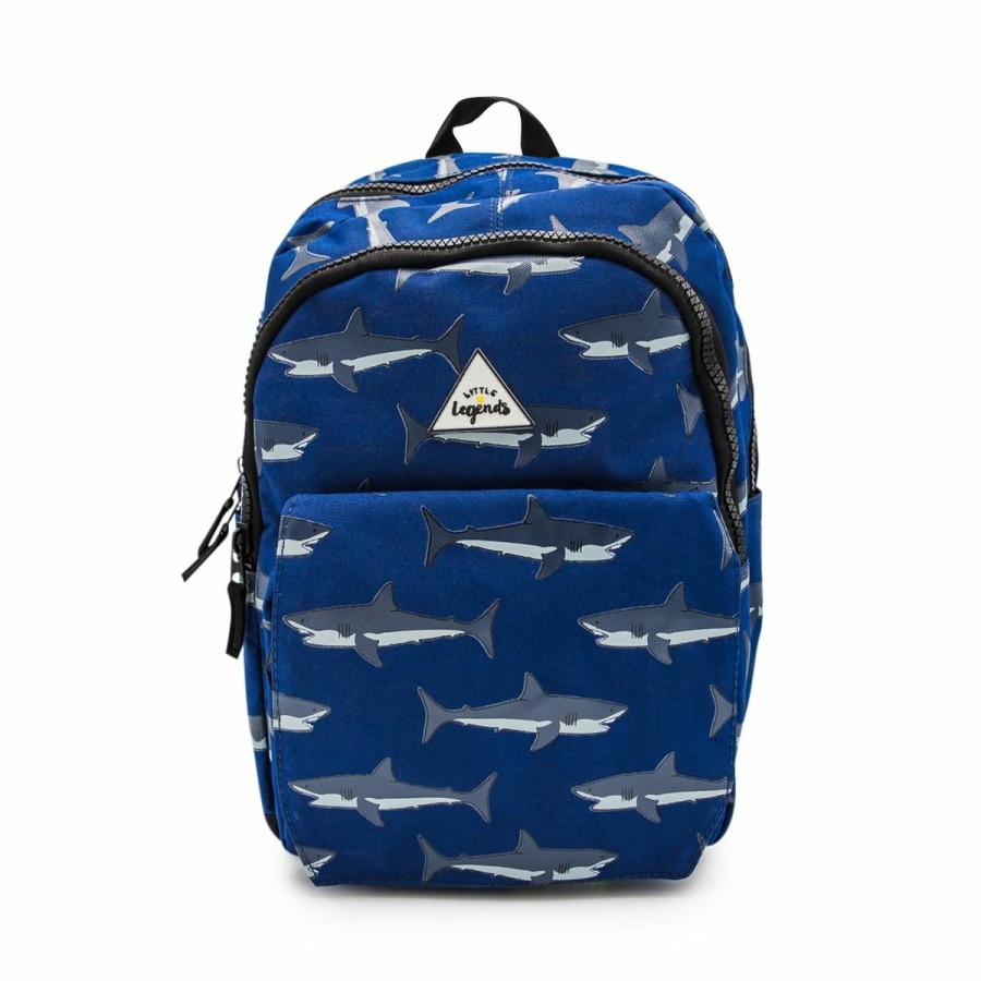 Bags Little Legends | Little Legends Backpack Shark Mouth