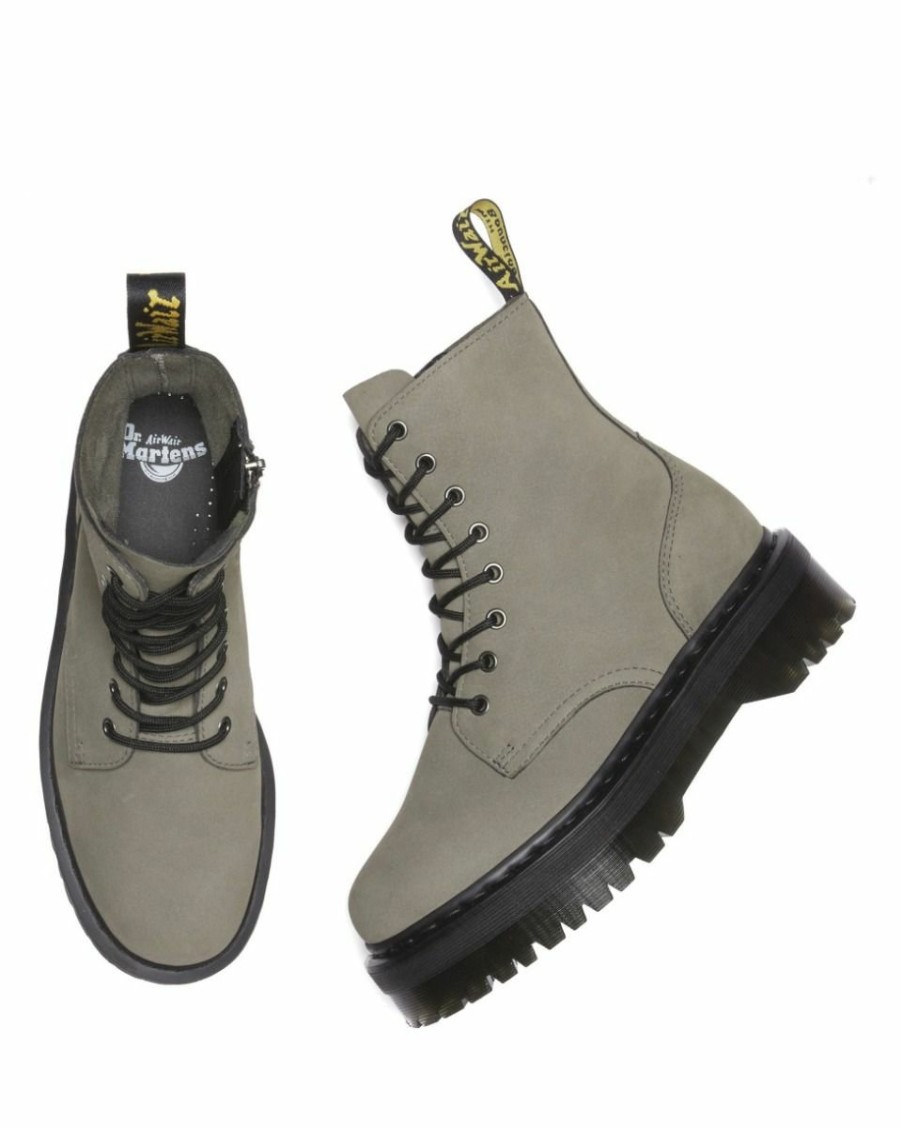 Mama Dr. Martens | Dr Martens Jadon Nickel Grey