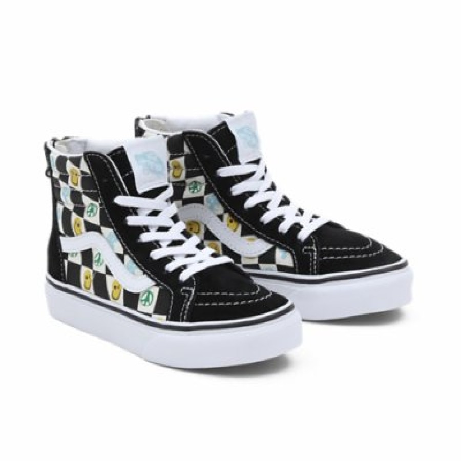 Kinderschoenen Vans Vans | Vans Sk8-Hi Zip Melted Check