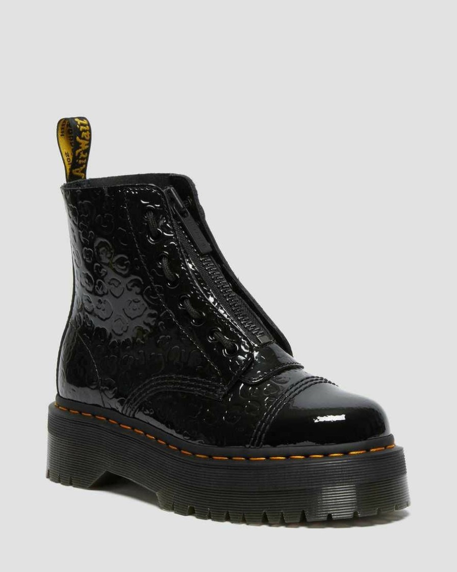 Kinderschoenen Dr. Martens Dr. Martens | Dr Martens Sinclair Lak Leopard