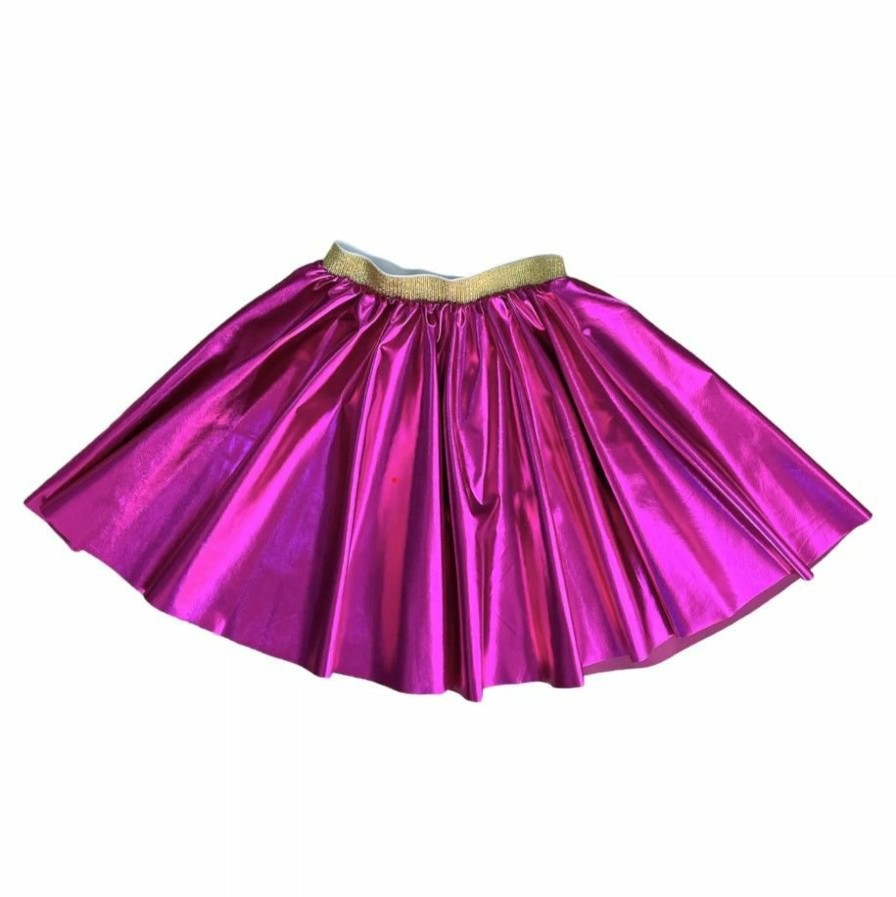 Clothing Ratatam | Ratatam Metallic Rokje Roze