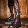 Mama Dr. Martens | Dr Martens Jadon Smooth Burgundy