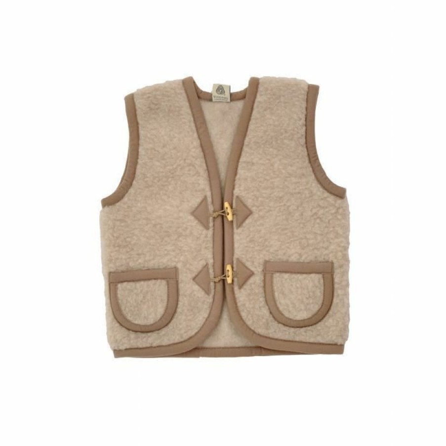 Clothing Alwero | Alwero Bodywarmer Alpen Junior Beige