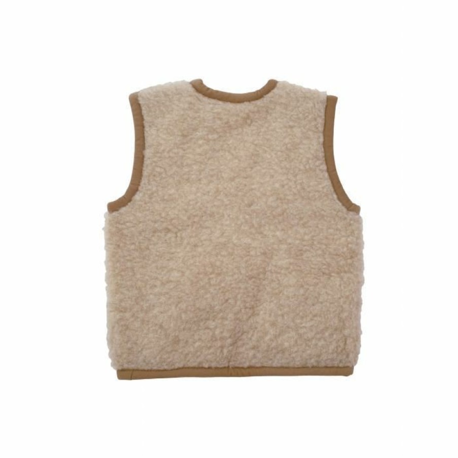 Clothing Alwero | Alwero Bodywarmer Alpen Junior Beige