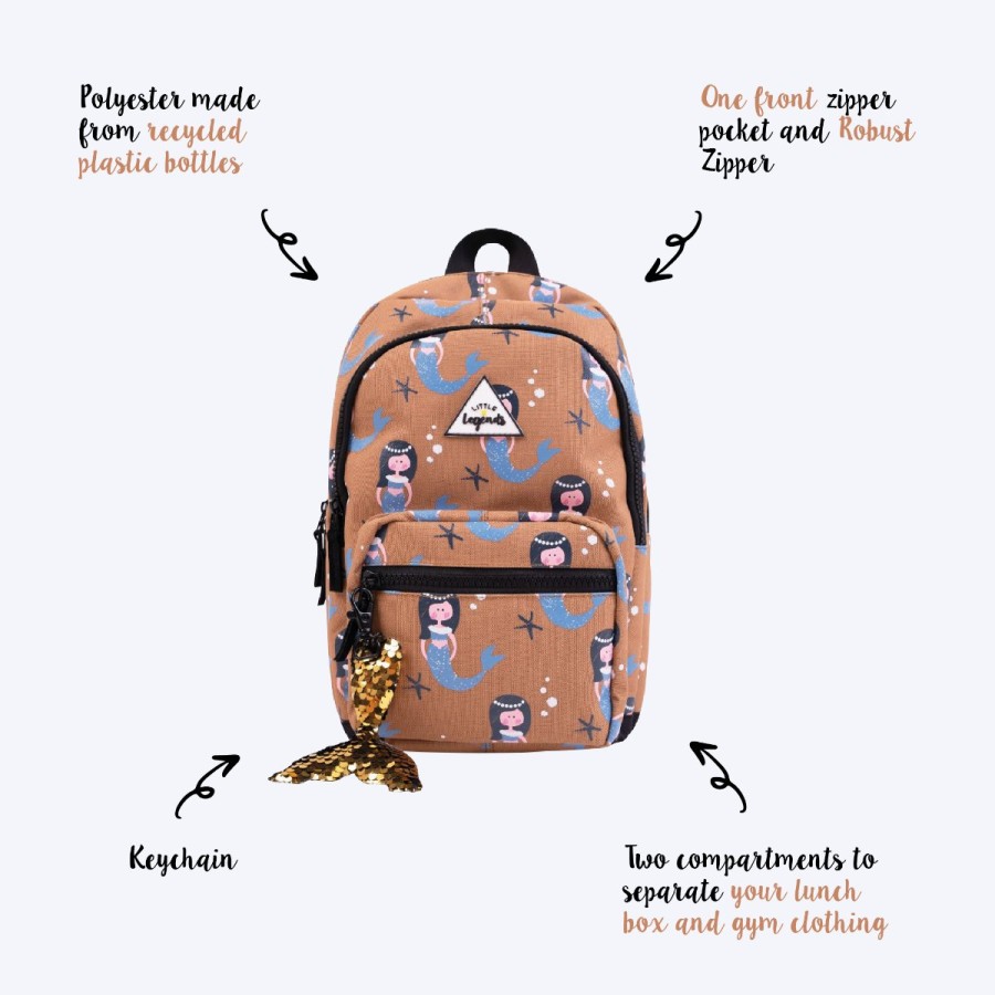 Kerst Tip Little Legends | Little Legends Backpack S Mermaid