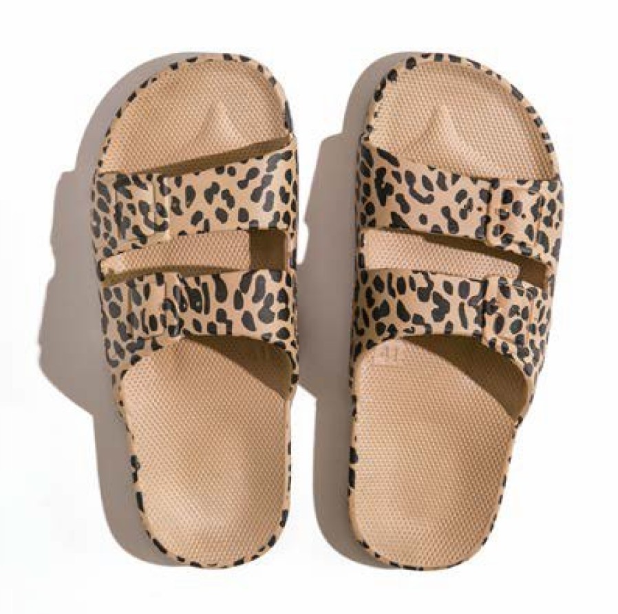 Mama Freedom Moses | Freedom Moses Slippers Leo Camel