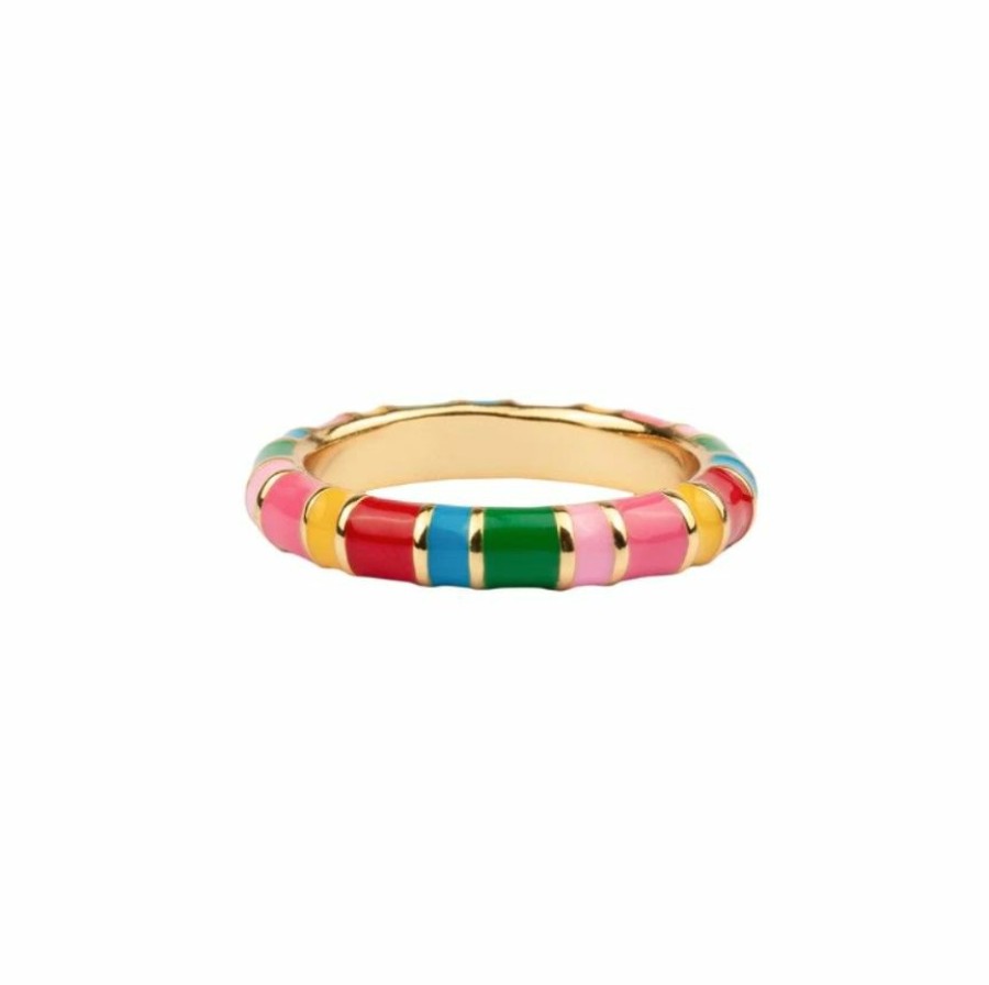 Mama A New Day Amsterdam | Enamel Ring Multi