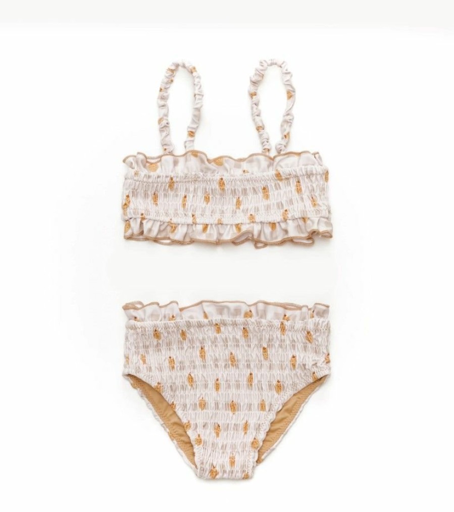 Clothing Mrs Ertha | Mrs Ertha Charlee Bikini Cute Strawberries