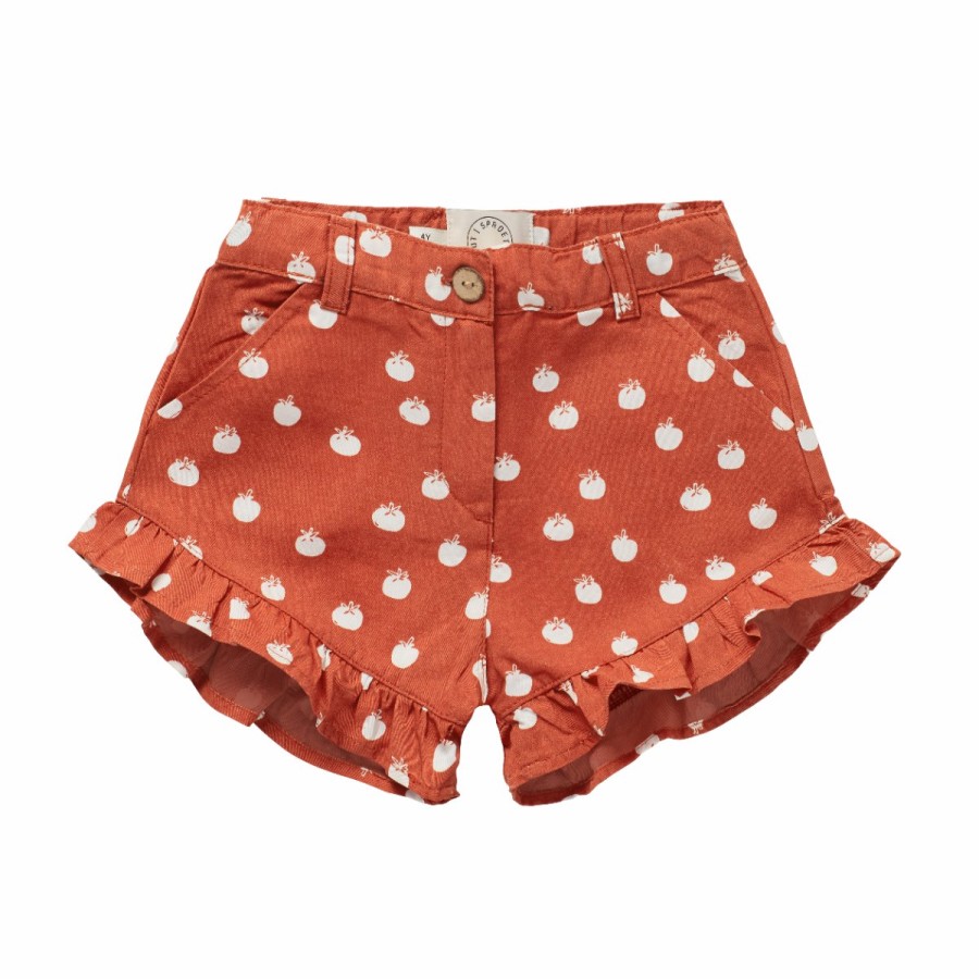 Clothing Sproet & Sprout | Sproet & Sprout Ruffle Korte Broek