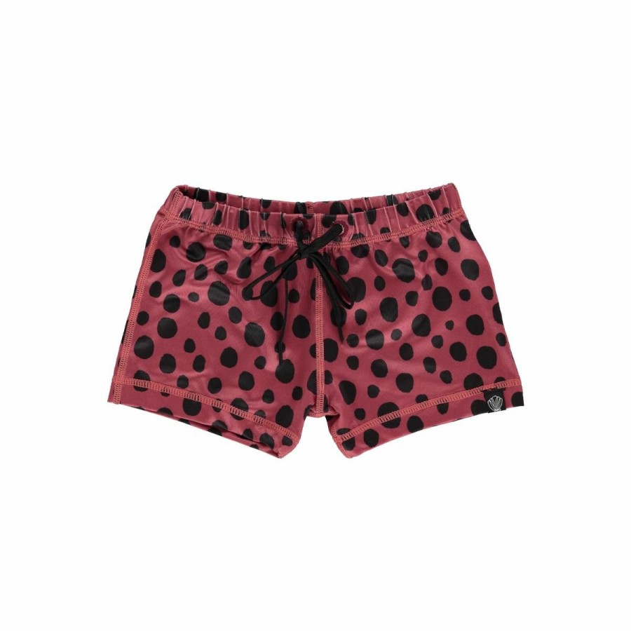 Clothing Beach & Bandits | Uv Zwembroekje Red Velvet