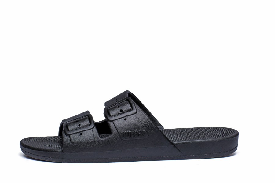 Kinderschoenen Freedom Moses Freedom Moses Slippers | Freedom Moses Slippers Black